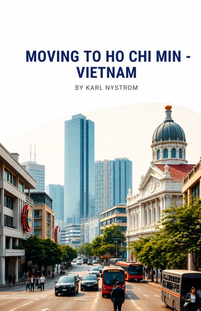 Moving to Ho Chi Minh Vietnam Book Cover by Karl Nystrom