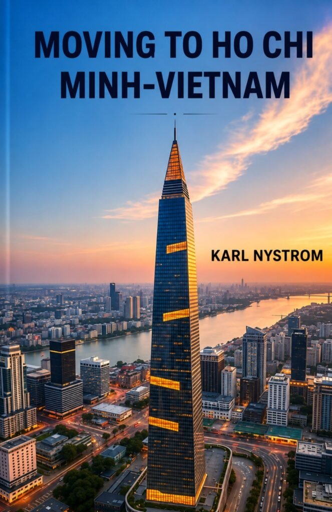 Moving to Ho Chi Minh Vietnam (Dark Edition) Book Cover by Karl
