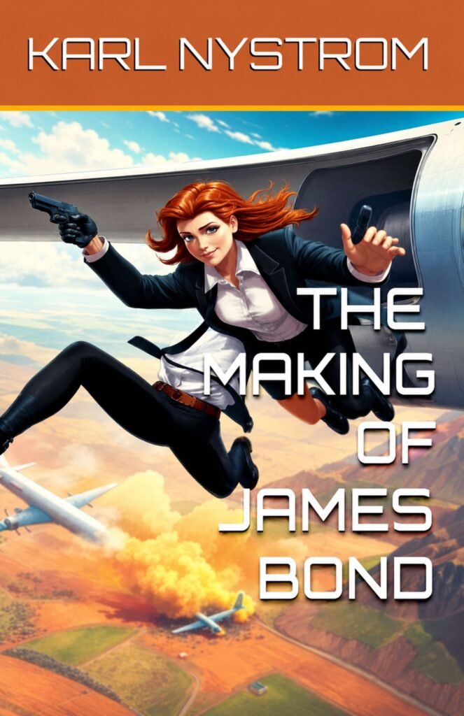 The Making of James Bond book cover by Karl Nystrom exploring the creation and history of the iconic 007 character and film franchise.