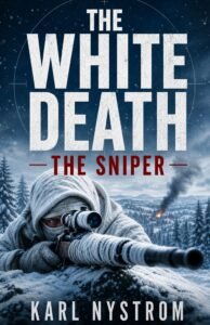 The White Death: The Sniper by Karl Nystrom | Military Thriller Book Cover