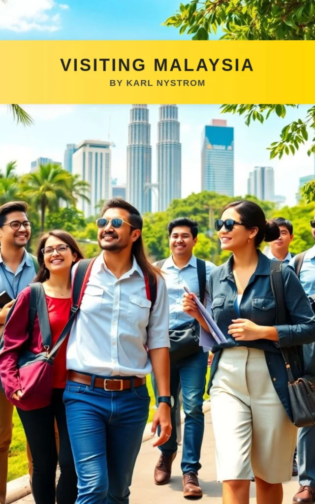 Visiting Malaysia book cover by Karl Nystrom – smart travel, safety and lifestyle guide